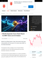 Mantle Expands Cross-Chain Reach As MNT Goes Live On Solana - NullTX