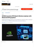 NVIDIA launches RTX Spark Windows laptops with Blackwell RTX graphics - Blockchain.News