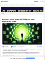Bithumb Shuts Down USDT Market After Regulatory Probe - BeInCrypto
