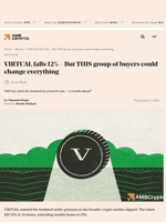 VIRTUAL falls 12% – But THIS group of buyers could change everything - AMBCrypto