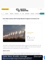 Iran's IRGC clashes with Foreign Minister Araghchi as tensions rise