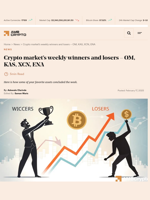 Crypto market's weekly winners and losers – OM, KAS, XCN, ENA - AMBCrypto