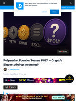 Polymarket Founder Teases POLY: Crypto’s Biggest Airdrop?
