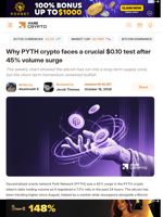 Why PYTH crypto faces a crucial $0.10 test after 45% volume surge - AMBCrypto
