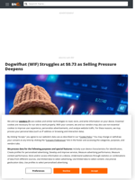 Dogwifhat (WIF) Struggles at $0.73 as Selling Pressure Deepens - Brave New Coin