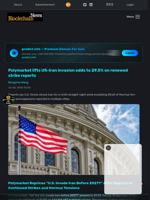 Polymarket lifts US-Iran invasion odds to 29.5% on renewed strike reports - Blockchain.News