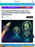 Binance's Aster Soars 1800% in a Week Despite Market Crash: Is Bitcoin Hyper Next?