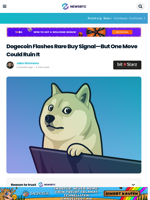 Dogecoin Flashes Rare Buy Signal—But One Move Could Ruin It