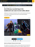 Anti-Money Laundering Is The Stablecoin Use Case No One Talks About