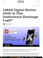 LMAX Digital Review 2026: Is This Institutional Exchange Legit?