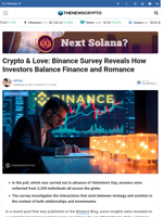 Crypto & Love: Binance Survey Reveals How Investors Balance Finance and Romance - TheNewsCrypto
