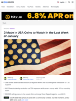 3 Made in USA Coins to Watch As January Ends