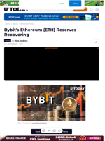 Bybit's Ethereum (ETH) Reserves Recovering