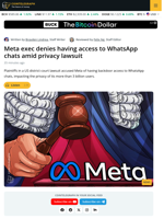 Meta Denies It Can Access WhatsApp Chats Amid Lawsuit