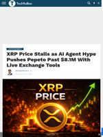 XRP Price Stalls as AI Agent Hype Pushes Pepeto Past $8.1M With Live Exchange Tools - TechBullion