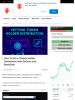 How To Vet a Token’s Holder Distribution with SolScan and BaseScan - NullTX