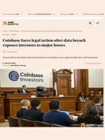 Coinbase faces legal action after data breach exposes investors to major losses - AMBCrypto