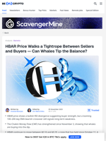 HBAR Price Trades In A Range— Here’s What Could Break It