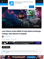 Last Chance to Buy MIND of Pepe Before Exchange Listings