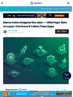 Little Pepe Bets on Layer-2 Utility to Beat Hype