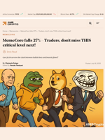 MemeCore falls 27% - Traders, don’t miss THIS critical level next! - AMBCrypto