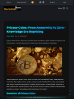 Privacy Coins: From Anonymity to Zero-Knowledge Era Repricing - Blockchain.News