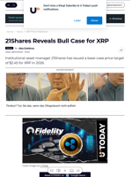 21Shares Reveals Bull Case for XRP - U.Today
