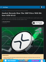 Analyst Reveals How The XRP Price Will Hit New ATH Of $5