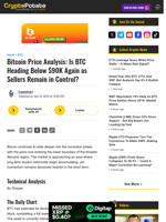 Bitcoin Price Analysis: Is BTC Heading Below $90K Again as Sellers Remain in Control?