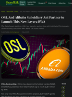 OSL And Alibaba Subsidiary Ant Partner to Launch This New Layer2 RWA