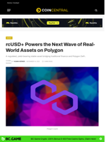 rcUSD+ Powers the Next Wave of Real-World Assets on Polygon