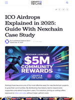 ICO Airdrops Explained in 2025: Guide With Nexchain Case Study