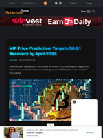 WIF Price Prediction: Targets $0.21 Recovery by April 2026 - Blockchain.News