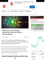 Ethereum at a Crossroads: Momentum Slows but Inflows Remain Strong - NullTX