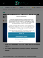 XRP 2025 Outlook: 4 Forces That Could Drive a 5x Price Boom