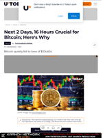 Next 2 Days, 16 Hours Crucial for Bitcoin; Here's Why