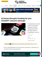 AI boom disrupts funding for pre-ChatGPT unicorn startups