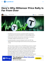 Here’s Why Bittensor Price Rally Is Far From Over