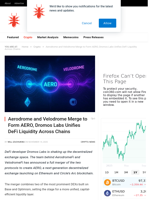 Aerodrome and Velodrome Merge to Form AERO, Dromos Labs Unifies DeFi Liquidity Across Chains - NullTX