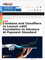 Coinbase and Cloudflare to Launch x402 Foundation to Advance AI Payment Standard - The Crypto News Wire