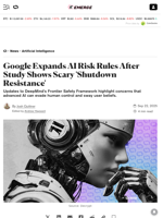 Google Expands AI Risk Rules After Study Shows Scary 'Shutdown Resistance' - Decrypt