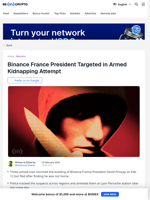Binance France President Survives Crypto Kidnapping Attempt