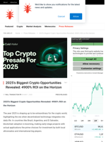 2025’s Biggest Crypto Opportunities Revealed: 4900% ROI on the Horizon - NullTX
