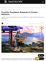 Franklin Templeton Expands to Canton Network - DailyCoin