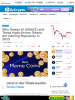 Why Dawgz AI ($DAGZ) and These Hype-Driven Tokens Are Gaining Popularity in 2025
