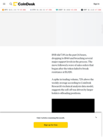 BNB Drops Below $950 as Market Sell-Off Deepens, Privacy Coins See Surge