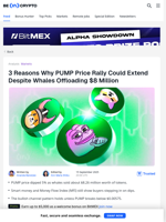 PUMP Price Rally Could Extend - 3 Reasons Why