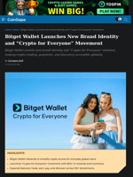 Bitget Wallet Launches New Brand Identity and 