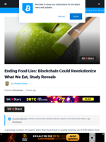 Ending Food Lies: Blockchain Could Revolutionize What We Eat, Study Reveals