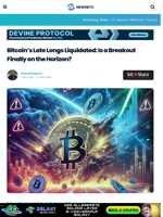 Bitcoin Late Longs Liquidated: Is a Breakout Finally on the Horizon?